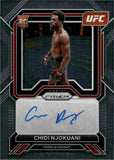 2023 Chidi Njokuani Panini Prizm UFC ROOKIE SUPERSTAR AUTO AUTOGRAPH RC #SA-CNJ Middleweight 2