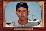 1955 Herschel Freeman Bowman ROOKIE RC #290 Boston Red Sox BV $20