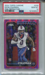 2024 Keon Coleman Topps Chrome ROOKIE OINK REFRACTOR PSA 10 #209 Buffalo Bills 6531