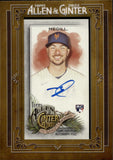 2022 Tylor Megill Topps Allen & Ginter FRAMED MINI ROOKIE AUTO AUTOGRAPH #MA-TM New York Mets