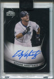 2022 Edgar Martinez Topps Chrome Black AUTO AUTOGRAPH #CBA-EMA Seattle Mariners HOF