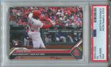 2023 Jordan Walker Topps Now ROOKIE FIRST HOMER RC PSA 10 #54 St. Louis Cardinals 1939