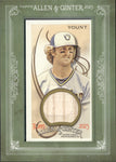 2023 Robin Yount Topps Allen & Ginter MINI FRAMED BAT RELIC #MFR-RY Milwaukee Brewers HOF