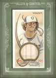 2023 Robin Yount Topps Allen & Ginter MINI FRAMED BAT RELIC #MFR-RY Milwaukee Brewers HOF
