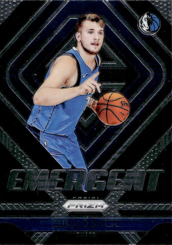 2018-19 Luka Doncic Panini Prizm EMERGENT ROOKIE RC #3 Dallas Mavericks 2