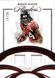 2025 Roddy White Panini Flawless RUBY RED DUAL PATCH 10/20 RELIC #GUM-RWE Atlanta Hawks