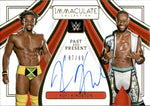 2023 Kofi Kingston Panini Immaculate Collection WWE PAST & PRESENT AUTO 87/99 AUTOGRAPH #PP-KFK Monday Night Raw