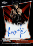 2026 Raquel Rodriguez Topps Chrome RED BRAND AUTO AUTOGRAPH #RBA-RAQ Monday Night Raw 2