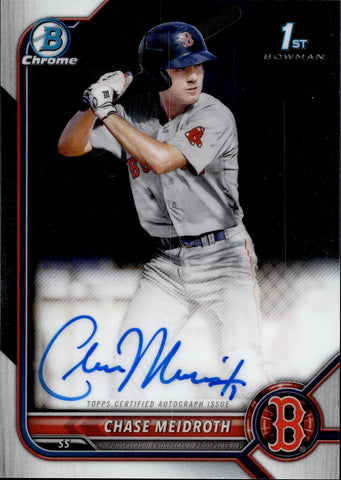 2020 Bowman Sterling Brendan McKay Red Refractor Autograph /5 - Rays -  All-Star Sports