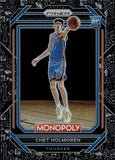 2022-23 Chet Holmgren Panini Prizm Monopoly BLACK ROOKIE RC #63 Oklahoma City Thunder