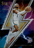 2023-24 Shai Gilgeous-Alexander Panini Select THUNDER LANE SILVER Oklahoma City Thunder #11