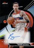 2023-24 Kyle Kuzma Topps Finest BLACK REFRACTOR AUTO 25/25 AUTOGRAPH #FA-KK Washington Wizards