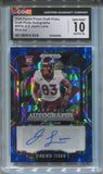 2025 Jaylin Lane Panini Prizm Draft Picks BLUE ICE AUTO 031/149 AUTOGRAPH CGC 10 #DPA-JLE Washington Commanders 6265
