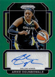 2022 Arike Ogunbowale Panini Prizm GREEN AUTO AUTOGRAPH #SG-AOG Dallas Wings
