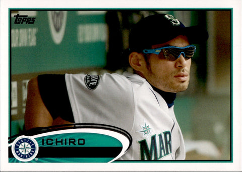 2012 Ichiro Suzuki Topps SP PHOTO VARIATION #537 Seattle Mariners HOF