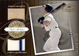 2011 Paul Molitor Donruss Classics CLASSIC COMBOS BAT JERSEY 065/100 RELIC #CC-10 Milwaukee Brewers HOF
