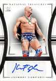 2024 Kurt Angle Panini National Treasures WWE LEGENDARY SIGNATURES AUTO 65/99 AUTOGRAPH #LS-KAG WWE Legend