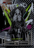 2025 Charlotte Flair Topps Finest DIE CUT REFRACTOR RARE 23/25 #206 Friday Night Smackdown