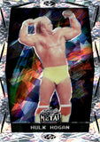 2024 Hulk Hogan Leaf Metal Legends SILVER CRYSTAL 01/10 #15 WWE Legend