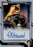 2026 Ed McGuinness Topps Finest REFRACTOR AUTO AUTOGRAPH #CB-EM Fantastic Four