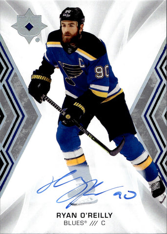 2021-22 Ryan O'Reilly Upper Deck Ultimate AUTO AUTOGRAPH #72 St. Louis Blues