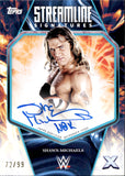 2025 Shawn Micheals Topps Exalted WWE STREAMLINE SIGNATURES AUTO 72/99 AUTOGRAPH #STS-SMS WWE HOF