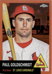 2022 Paul Goldschmidt Topps Chrome Platinum Anniversary ORANGE REFRACTOR 18/25 #229 St. Louis Cardinals