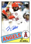 2020 Jo Adell Topps Industry Conference 1985 DESIGN AUTO AUTOGRAPH #SA-JA Anaheim Angels