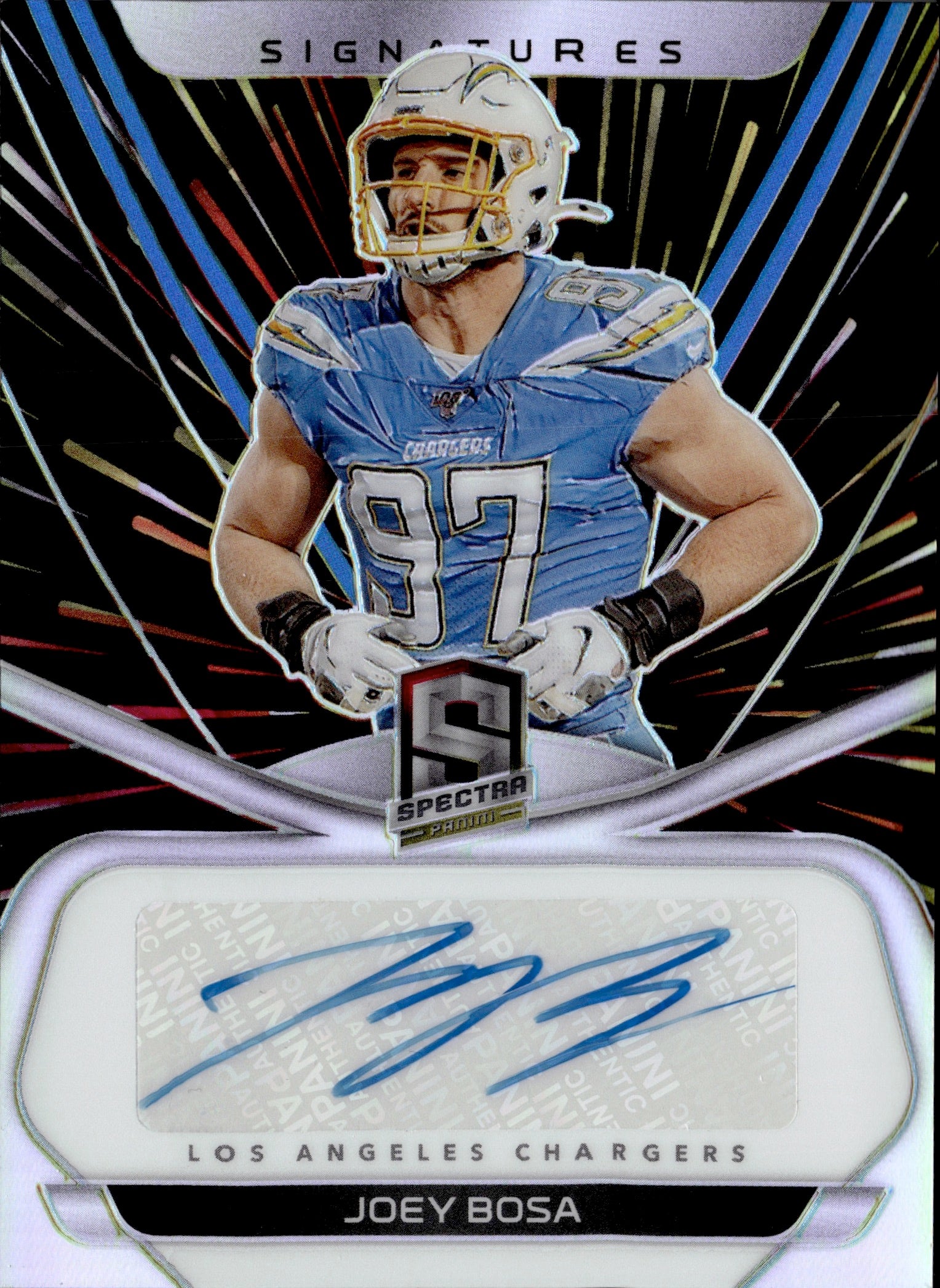 Joey Bosa - Los Angeles Chargers 2021 Panini Contenders Season