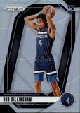 2024-25 Rob Dillingham Panini Prizm HOLO SILVER ROOKIE RC #250 Minnesota Timberwolves