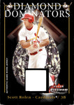 2005 Scott Rolen Fleer Platinum DIAMOND DOMINATORS GOLD JERSEY 026/199 RELIC #19DD St. Louis Cardinals HOF *NRMT*