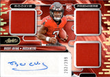 2024 Bucky Irving Panini Absolute ROOKIE PREMIERE TRIPLE JERSEY AUTO 202/399 AUTOGRAPH RELIC #RPM-BIG Tampa Bay Buccaneers