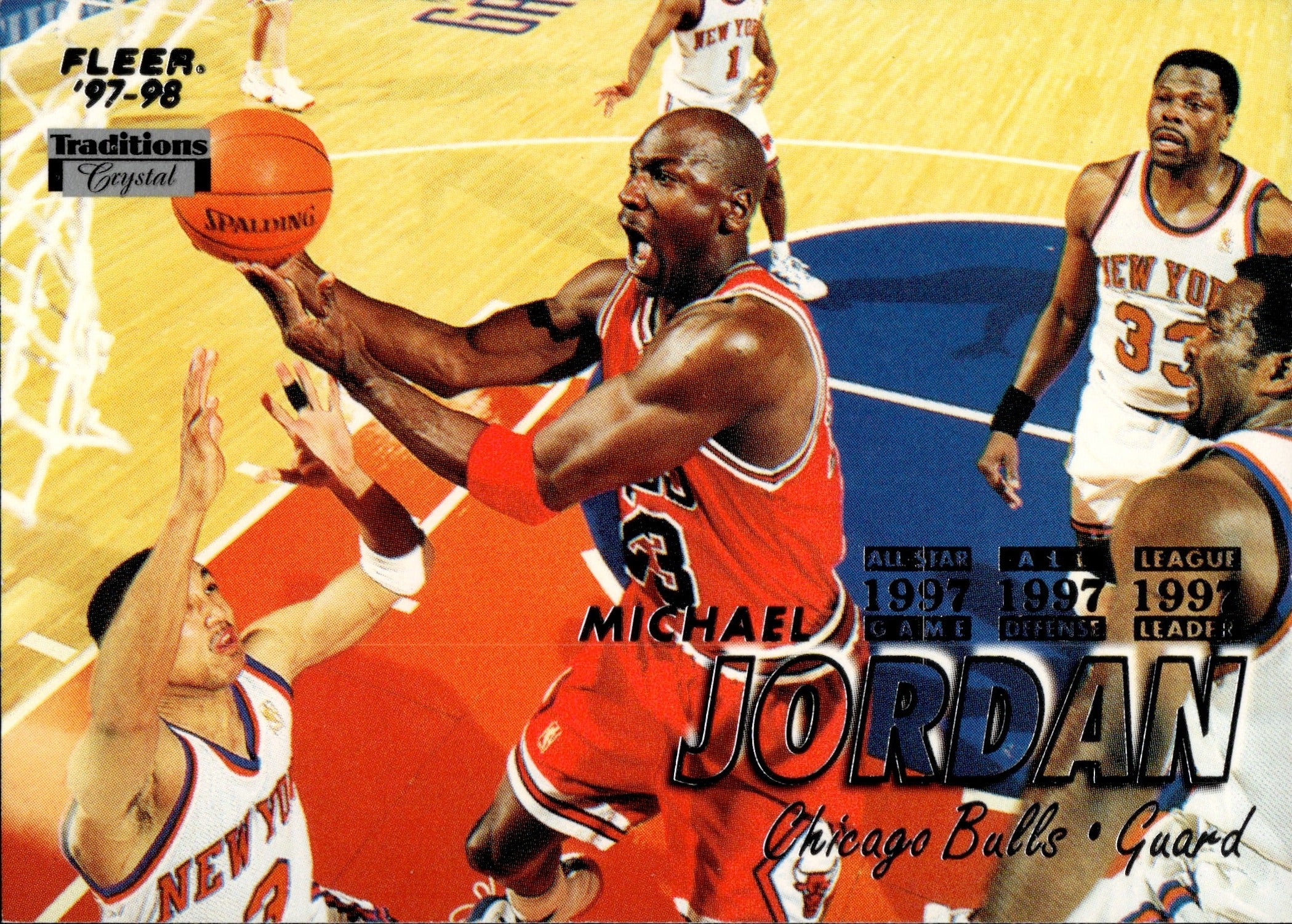 Michael Jordan 1997-98 Upper Deck #18 (PSA 8)