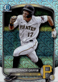 2025 Konnor Griffin Bowman Chrome Mega Box PROSPECT MOJO REFRACTOR #BCP-86 Pittsburgh Pirates