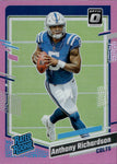 2023 Anthony Richardson Donruss Optic PINK PRIZM RATED ROOKIE RC #247 Indianapolis Colts