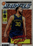 2023-24 Stephen Curry Panini Hoops Premium Stock RETRO NET MARVELS PREMIUM #8 Golden State Warriors