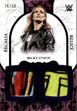 2025 Becky Lynch Topps Royalty WWE PURPLE FOIL REGALIA RELICS DUAL SHIRT 16/50 RELIC #RR-9 Monday Night Raw