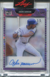 2023 Andre Dawson Leaf Pro Set Pure PURPLE FOIL 1989 DESIGN AUTO 3/5 AUTOGRAPH #89-AD1 Chicago Cubs HOF