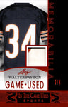 2024 Walter Payton Leaf In the Game Used RED GAME USED PATCH 2/4 RELIC #GUM-51 Chicago Bears HOF