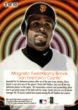 1997 Barry Bonds SkyBox Metal Universe MAGNETIC FIELD #3 San Francisco Giants