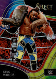 2022 King Xavier Woods Panini Select WWE RINGSIDE TIE DYE 10/25 #260 Friday Night Smackdown
