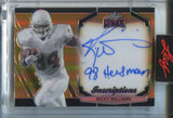 2024 Ricky Williams Leaf Metal INSCRIPTIONS AUTO 053/100 AUTOGRAPH #MHI-RW1 Miami Dolphins