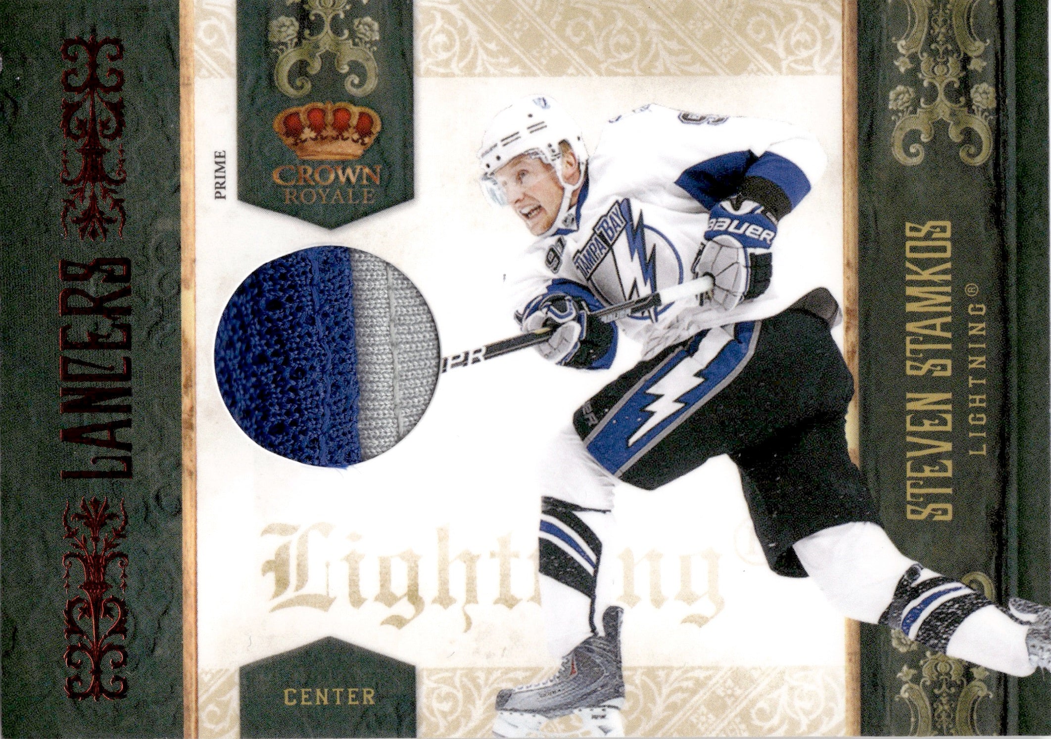 76 Ryan Martindale Tampa Bay Lightning Blue Jersey - 2015-16