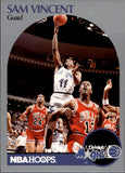 1990-91 Sam Vincent NBA Hoops MICHAEL JORDAN WEARING #12 JERSEY #223 Orlando Magic