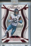 2025 Travis Hunter Panini Flawless RUBY RED ROOKIE 11/25 #89 Jacksonville Jaguars