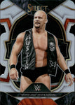 2023 "Stone Cold" Steve Austin Panini Select WWE HOLO SILVER CONCOURSE LEVEL DIE CUT #128 WWE Legend