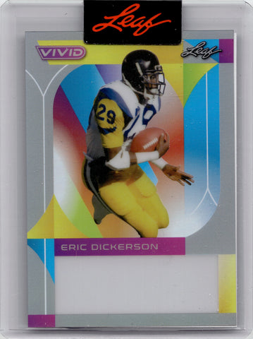 2023 Eric Dickerson Leaf Vivid PRE-PRODUCTION PROOF #NA Los Angeles Rams HOF