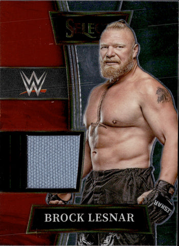 2022 Brock Lesnar Panini Select WWE SELECTIVE SWATCHES MAT RELIC #SW-BLS Friday Night Smackdown