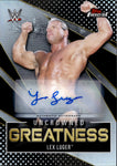 2021 Lex Luger Finest UNCROWNED GREATNESS REFRACTOR AUTO AUTOGRAPH #UG-9 WWE Legend