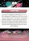 2026 Lainey Reid Topps Cosmic Chrome WWE Rookie Orange Galactic Refractor 22/25 #153 NXT
